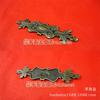 Chengyu R240 Incrustación de Aleación, Protección de Bordes Antiguos, Protección de Esquinas de Cajas de Madera, Tira de Borde de Madera Grabada para Equipaje, Decoración de Bordes