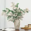 Arreglos Florales de Flor de Espino Artificial Transfronterizos con un Toque de Alta Gama, Decoración de Lujo para Casas de Huéspedes, Salas de Estar, Recepciones, Arreglos Florales, Venta al por Mayor de Flores de Espino, Flores Artificiales
