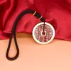 Colgante de Latón Puro Antiguo Montaña Cinnabar Fantasma Gastando Bolsa Gankun Bagua Colgante de Monedas de Cobre Joyería de Monedas de Cobre Taoísta Adornos Colgantes