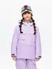 El traje de esquí infantil Zigo es impermeable y cálido, conjunto profesional de traje de esquí para tabla única y doble, incluyendo chaqueta y pantalón de esquí con tirantes