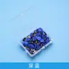 Chinchetas de Plástico de Color Recubierto del Fabricante, 100 Piezas en una Caja, Chinchetas para Tablero de Corcho, Chinchetas de Cabeza Plana, Chinchetas para Dibujo Artístico, Chinchetas de Cabeza Grande