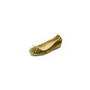 Aumento de 5CM Sapatilhas de Bico Quadrado com Laço Feminino 2026 Novo Estilo Retro de Início de Outono Sapatos Rasos de Camurça