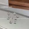 Zircônio 5A Premium Multicor para Nail Art Brilho Super Empilhados Strass Bolas de Diamante Deslumbrantes Quadrado Grande Ovo de Pombo Açúcar de Gelo Atacado