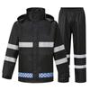 Pantalones impermeables reflectantes divididos, impermeables para patrullas de tráfico, ropa de seguridad sanitaria a prueba de lluvia, ropa para montar al aire libre al por mayor