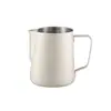 Boca Puntiaguda Acero Inoxidable 304 Taza para Arte Latte Café Cilindro para Arte Latte Máquina de Café Profesional Taza para Espumar Leche Utensilios