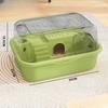 Jaula para animales Jaula portátil para hámster jaula para oso dorado Hábitat acrílico para mascotas de gran espacio Kit de inicio para hámster