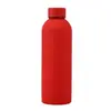 Taza aislada de acero inoxidable 304 recubierta de goma multicolor transfronteriza, botella de agua deportiva de boca pequeña para exteriores, personalizable con impresión de logotipo