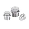 Tampão Rosqueado Sextavado com Flange de Aço Inoxidável 304 Din910