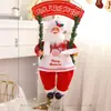 Árvore de Natal Dançante Decorações de Natal Pequenas Decorações de Natal Neve Loja Criativa Casa Contas que Rastejam Fantasia de Velho