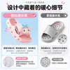 Pantuflas antideslizantes de secado rápido para uso en casa, adecuadas para baños, niños y duchas; ligero y cómodo para niñas; diseño de dibujos animados