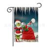 Venda Quente na Amazon Explosões Bandeira de Jardim de Natal Papai Noel Grinch Boneco de Neve Fábrica de Bandeiras de Jardim Outlet