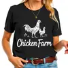 Sitio Independiente de Amazon Europeo y Americano Transfronterizo Nueva Camiseta de Manga Corta Redonda Estilo Algodón Impresa en 3D para Mujer Top Casual