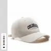 Boné de beisebol feminino versátil, simples, bordado, com aba pequena, moderno, de alta qualidade, com aba macia e design de aba curva