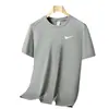 2026 Nueva Moda de Verano para Hombre Camiseta de Manga Corta con Cuello Redondo de Seda de Hielo Top Deportivo Casual para Correr para Hombre
