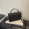 Bolso pequeño minimalista de otoño para mujer, bolso tote retro repujado elegante 2026, bolso de hombro y bandolera de moda con estampado de diamantes para mujer
