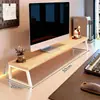 Soporte elevador de computadora, base elevadora de pantalla de monitor de escritorio, soporte para portátil de escritorio de oficina, estante para pantalla de visualización
