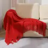 Manta para sofá funda de manta manta tejida de piña manta para siesta en la oficina manta para aire acondicionado manta de frijol manta