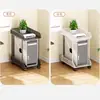 Soporte para carcasa de computadora de escritorio, estante para carcasas de móvil, base para colocar debajo de la mesa, estante de almacenamiento de doble capa