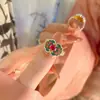 Anillo esmaltado de estilo chino moderno Changle, diseño de lujo ligero de alta gama, joyería de anillo abierto ajustable.