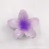 Novo prendedor de cabelo flor de ovo de 8,5 cm grampo de tubarão com temperamento acessório de cabelo