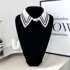 Novo Colarinho Falso Bordado à Mão de Boutique Mais Vendido Camisa Falsa Versátil Nova para Mulheres Gola de Renda Atacado