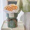 Conjunto de ramo de San Valentín, pieza simple y elegante, fragante, boh, pequeño, fragante, estilo, ramo redondo de una pieza, materiales de arte floral