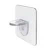 Ganchos Transparentes de Pared para Cocina y Baño Ganchos Adhesivos Fuertes Sin Rastro Accesorios de Parche Sin Clavos Ganchos Transparentes de Almacenamiento