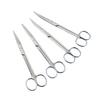 Tijeras de acero inoxidable para extracción de hilos, tijeras para gasas, tijeras de enseñanza, tijeras de belleza, tijeras quirúrgicas anatómicas de laboratorio, rectas y redondas.