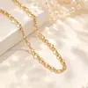 Cadena Plana Minimalista, Cadena Estrellada, Cadena en Forma de O, Cadena de Labios, Collar de Acero de Titanio, Cadena Lateral, Cadena de Hueso de Serpiente, Cadena de Eslabones Cuadrados, Accesorios Versátiles