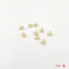 Miçangas Espaçadoras Sexagonais Banhadas a Ouro com Forte Retenção de Cor para Pulseiras Artesanais Joias DIY Materiais de Miçangas
