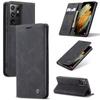 Para Samsung S21 Funda de Teléfono Móvil Nueva S21FE Resistente a Caídas Funda de Cuero para Teléfono Móvil S21Ultra Tapa Flip Retro Funda Protectora