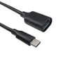 Cable de Extensión USB 3.0 a Tipo-C, Cable de Transmisión de Datos de Alta Velocidad 5 Gbps, Cable Adaptador OTG, Extensión para Unidad Flash USB de Computadora
