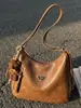 Bolsa Retro Transfronteiriça de Grande Capacidade para Mulheres 2026 Mochila de Trabalho Bolsa de Ombro com Textura Fashionable Bolsa Tote Casual