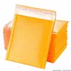 Bolsa de correo acolchada de película coextruida rosa seleccionada cuidadosamente, bolsa para express engrosada a prueba de golpes, bolsa de burbujas para cosméticos y joyería, autocierre