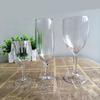 Copa de Cristal Imitación Transparente para Champagne Brandy Vino Vidrio Acrílico para Bar Fiesta RS-2745