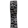 Elástico Woven de Nylon com Estampa de Letras para Roupa Íntima, Elástico Jacquard de Nylon 4cm, Renda de Alta Elasticidade