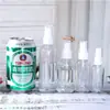 Frasco Spray para Maquiagem Frasco Spray Transparente de PET/Frasco Spray Pequeno de 30ml/Frasco de Viagem de 50ml/Frasco Spray