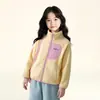 Tutu Elefantito Ropa Infantil Chaqueta de Forro Polar para Niñas Otoño 2026 Nuevo Modelo Capa Interior Antiestática para Uniformes Escolares