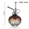 Regadera de vidrio vintage de diamantes Nueva Aspersor para jardín y hogar Rociador de riego a baja presión Florero de riego en spray