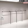 Estante de exhibición para tienda de ropa para mujer, estante simple de hierro negro para pared, percha especial, estante de exhibición de ropa para tienda de ropa