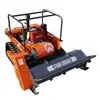 Cortacésped Diésel con Control Remoto para Exportación al Sudeste Asiático Trituradora de Pasto Tipo Oruga Agrícola Desmalezadora Autopropulsada para Huertos