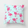 Fábrica multi-especificação imitação super macio criativo desenho animado flamingo fronha quarto estudo almofada de apoio para cintura capa