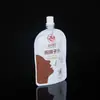 Bolsa de Embalaje Personalizada para Salsa Barbacoa Ajo Pimienta Jugo Bolsa con Base para Gelatina de Leche Bolsa Desechable de Papel de Aluminio para Yogur