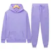 Procesamiento y Personalización de Conjunto Deportivo de Dos Piezas con Sudadera con Capucha de Pulóver Nuevo para Hombre Transfronterizo Europeo y Americano Ropa Deportiva
