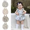 Fular Envolvente Ropa Pedo Bebé Estilo Princesa Tesoro Femenino Verano Estilo Nórdico gf Ropa Linda para Bebé para Gatear Chaleco Ropa Triángulo