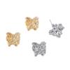 Retenção de Cor Forte Brincos Metálicos Irregulares Cor de Lava Banhados a Ouro 14K com Argolas Penduradas Acessórios para Brincos DIY Feitos à Mão Materiais