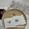 Super Alas de Hada Mariposa Móvil Pinza de Metal Hueca Tridimensional para el Cabello con Resorte para Niños Linda Pinza para Flequillo Roto