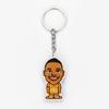 Novo chaveiro de estrela de basquete masculino Kobe Owen Harden James acrílico desenho animado bolsa pingente atacado