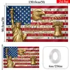 Bandeira Comemorativa Personalizada Transfronteiriça Americana Mais Vendida do 250º Aniversário dos Estados Unidos 1776-2026 Declaração de Independência