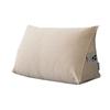 Almofada Triangular Almofada de Cabeceira Almofada para Cadeira de Escritório Sofá Pequena Almofada Lombar Encosto Tatame Almofada para Janela de Sacada Removível e Lavável